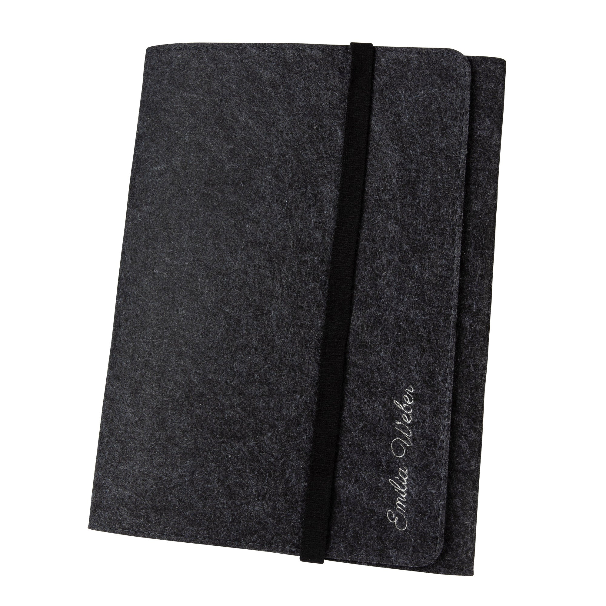 Three-Part Writing Folder UNI for A4 | Felt | with Fall-Out Protection