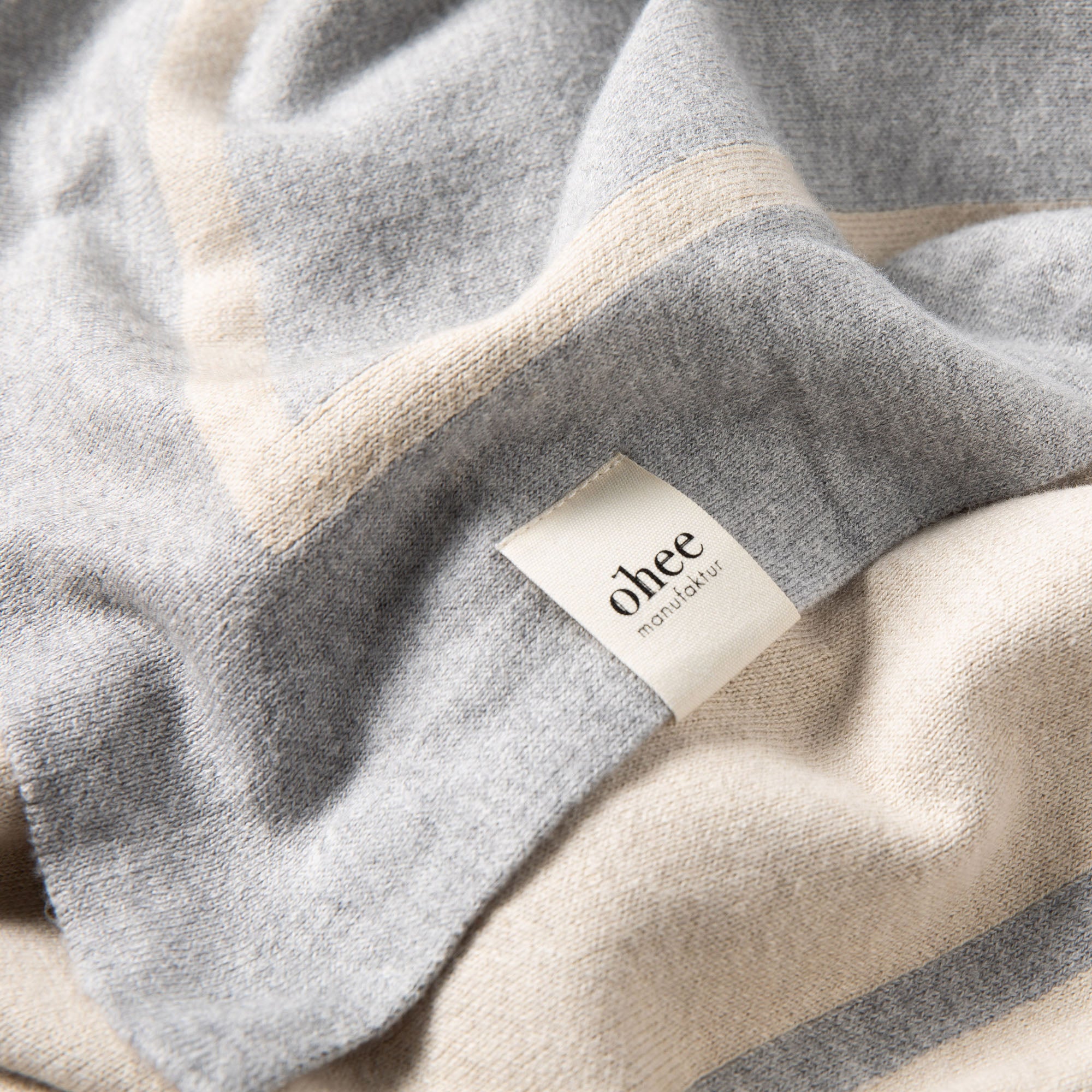 Two-tone reversible blanket ELEGANT | 100% cotton | 150x200cm