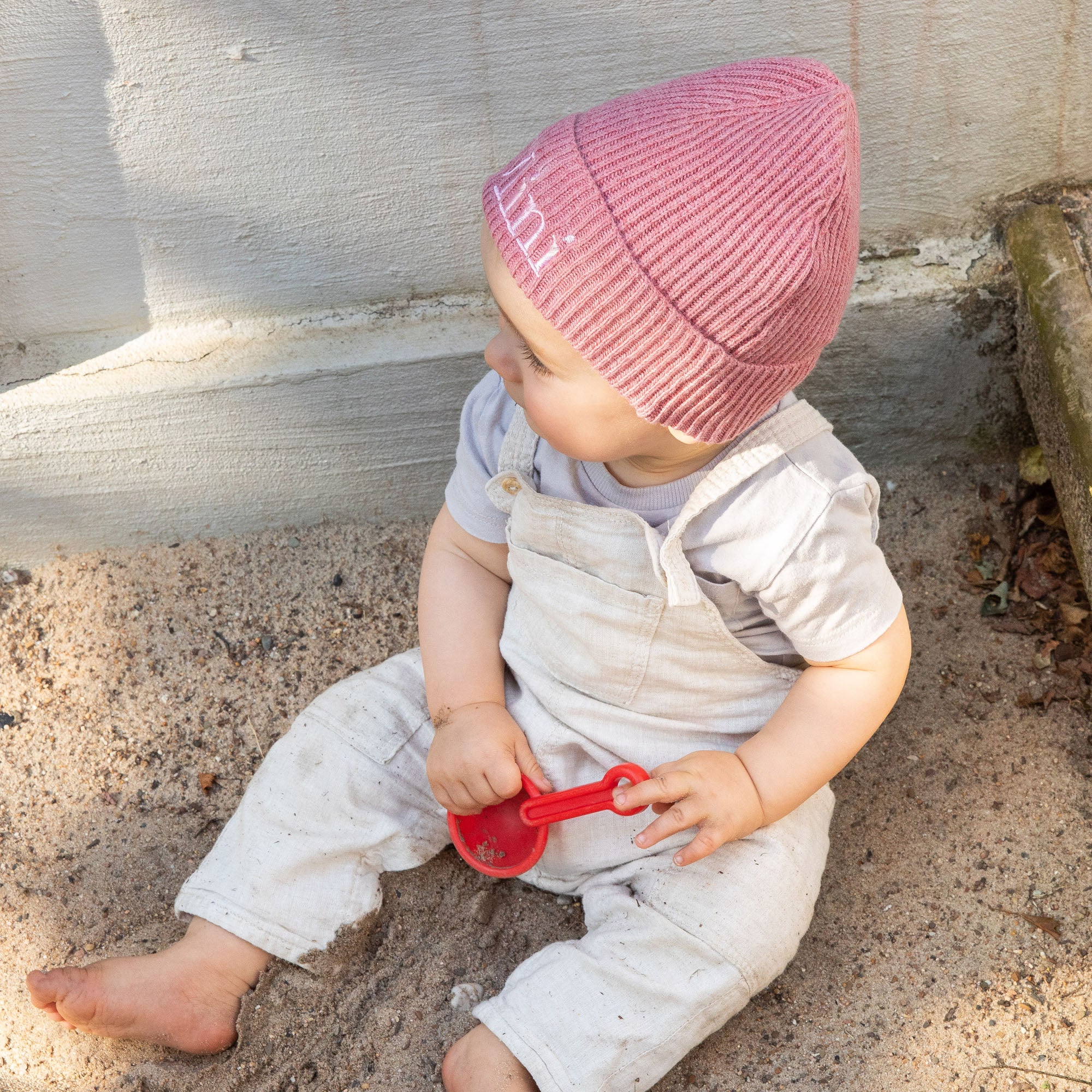 Baby beanie | Cotton & merino wool