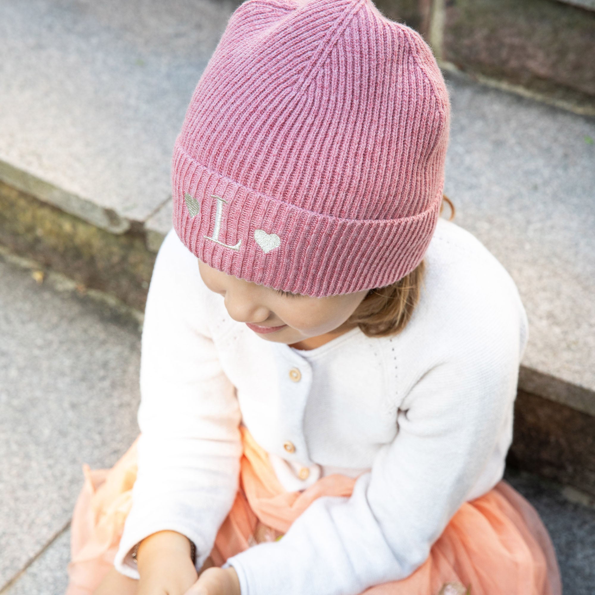 Children's beanie | Cotton & merino wool