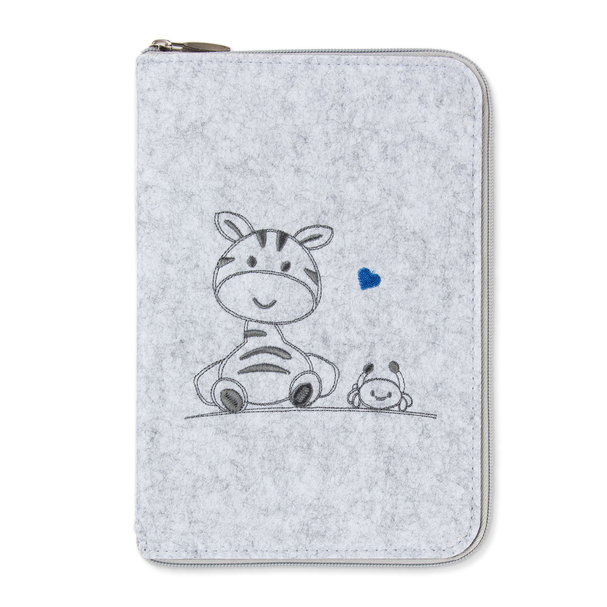 U-booklet & vaccination card cover POLAR BEAR & PENGUIN | felt