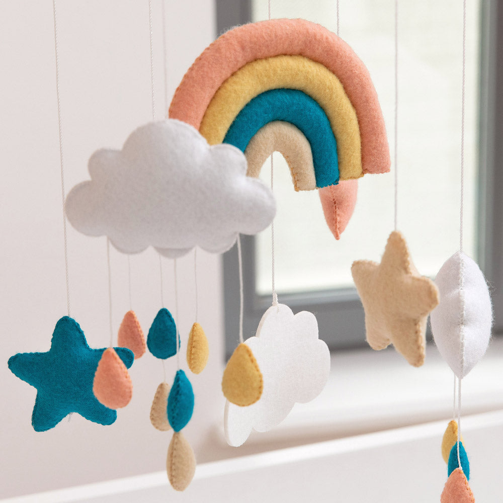 Baby Mobile REGENBOGEN I Filz