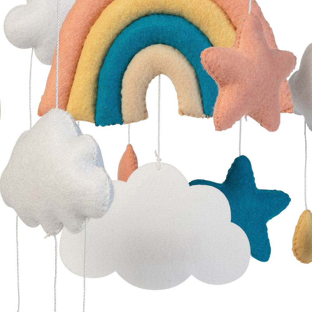 Baby Mobile REGENBOGEN I Filz