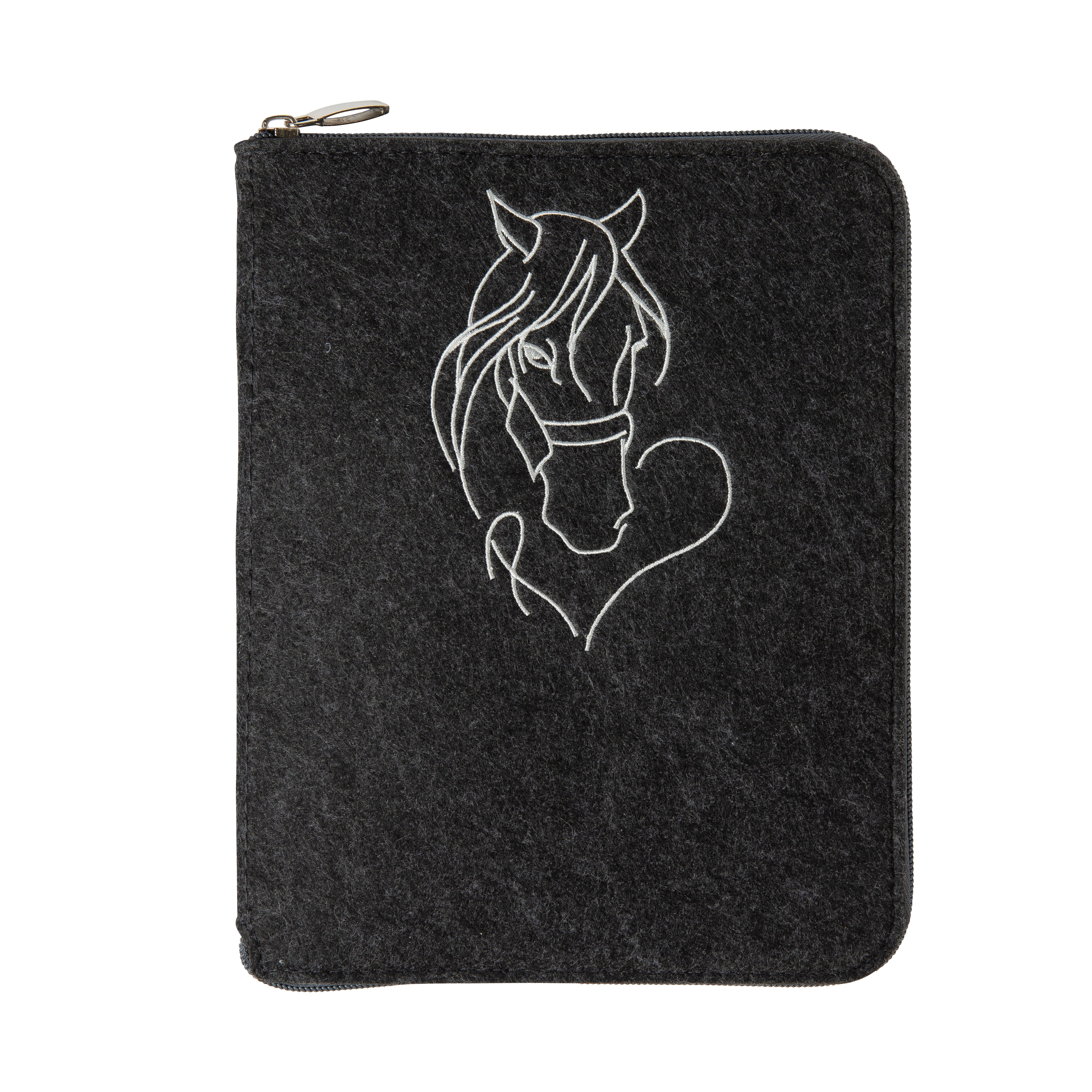 Equine Passport Cover HORSE | Felt